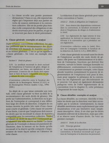 La convention collective au Québec