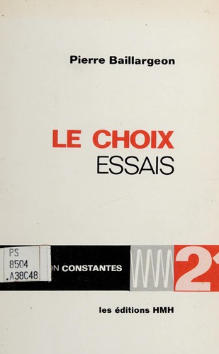 Le choix