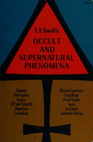 Occult and supernatural phenomena.