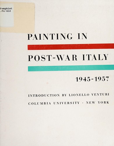 Painting in Post-War Italy