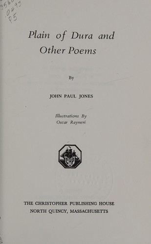 Plain of Dura and other poems