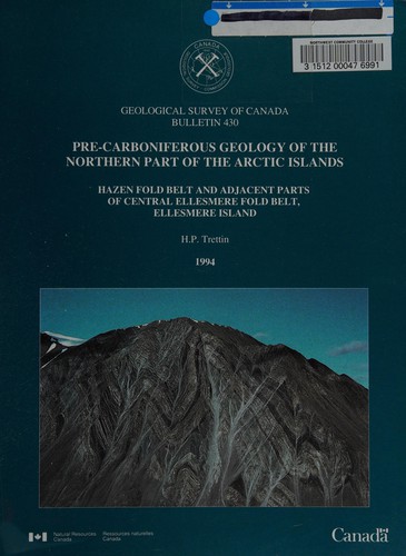 Pre-carboniferous geology of the northern part of the Arctic Islands