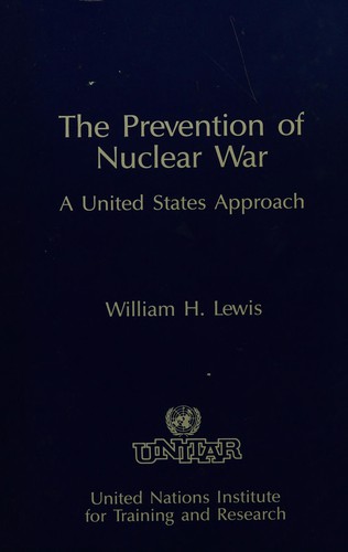 The prevention of nuclear war