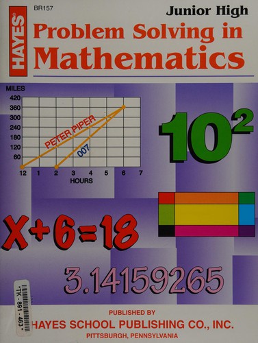 Problem solving in mathematics ;