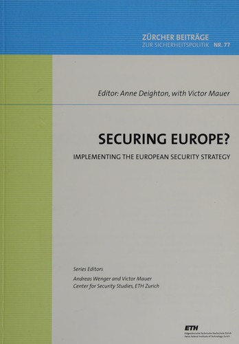 Securing Europe?