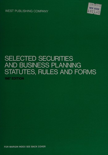 Selected Securities and Business Planning