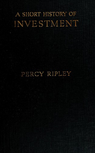 A short history of investment