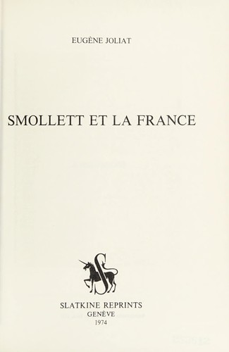 Smollett et la France