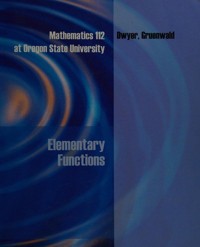 ACP Elementary Functions - Mathematics 112 at Oregon State University