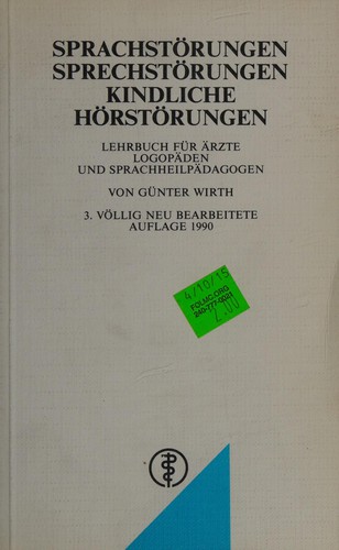 Sprachstörungen, Sprechstörungen, kindliche Hörstörungen