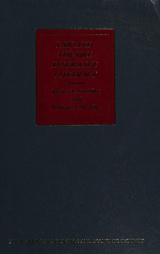 Law and the life insurance contract
