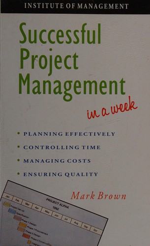Successful project management in a week