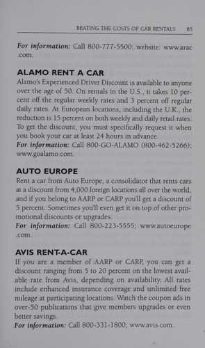 Unbelievably good deals and great adventures that you absolutely can't get unless you're over 50