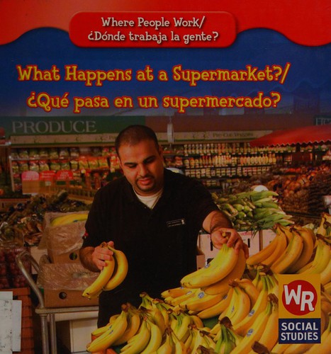 What happens at a supermarket?