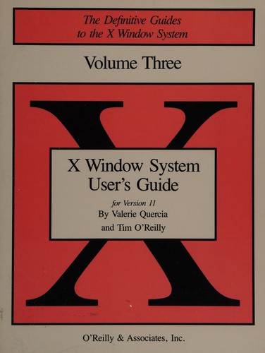X Window System User’s Guide