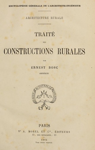 Architectures rurales