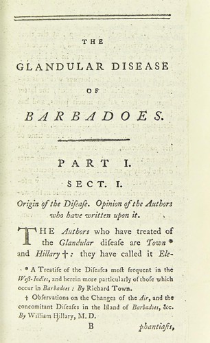 A treatise on the glandular disease of Barbadoes