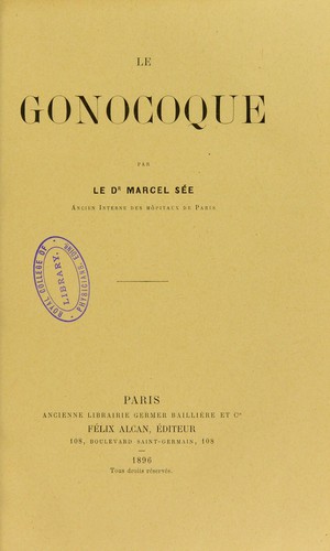 Le gonocoque