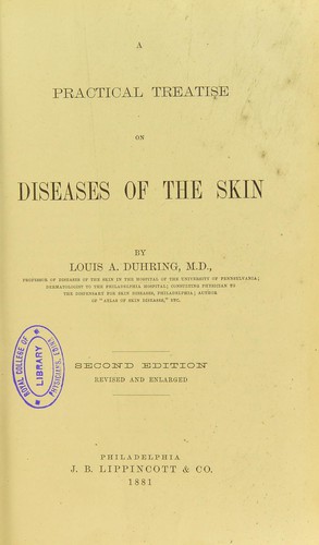 A practical treatise on diseases of the skin