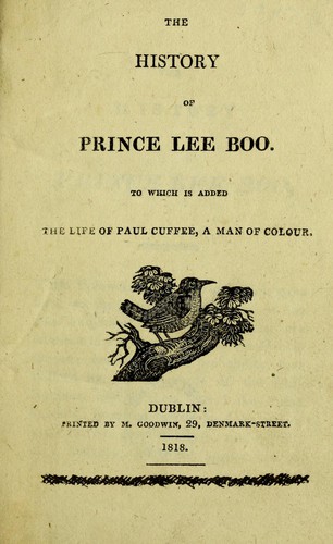 The history of Prince Lee Boo