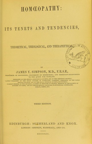 Homoeopathy