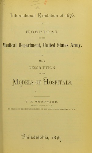 Description of the models of hospitals