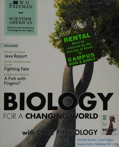 Biology for a changing world