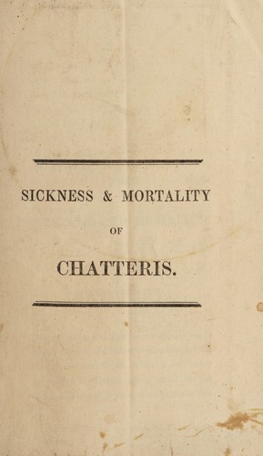 Sickness & mortality of Chatteris