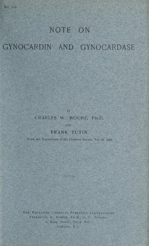 Note on gynocardin and gynocardase