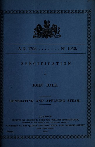 Specification of John Dale