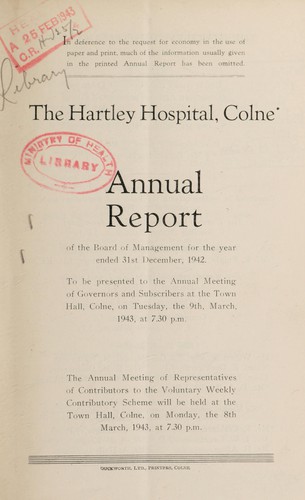 Annual report of the Board of Management