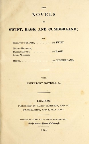 Ballantyne's novelist's library