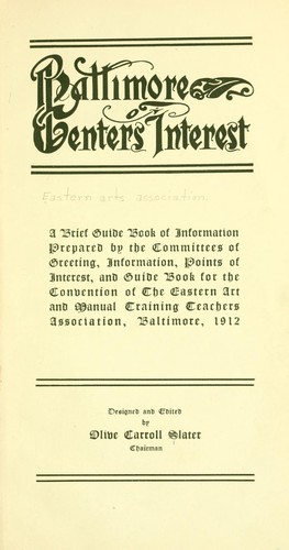 Baltimore centers of interest