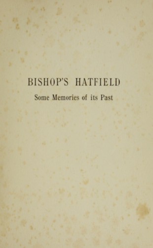 Bishop's Hatfield