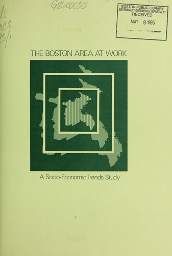 The Boston area at work