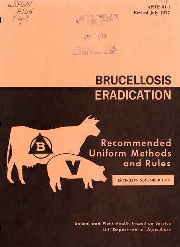 Brucellosis eradication