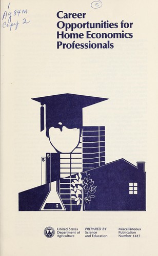 Career opportunities for home economics professionals