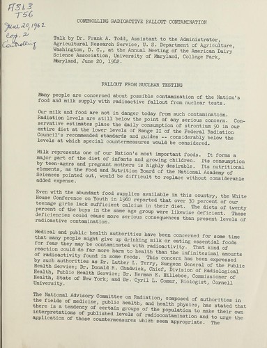 [Addresses, statements, etc.].