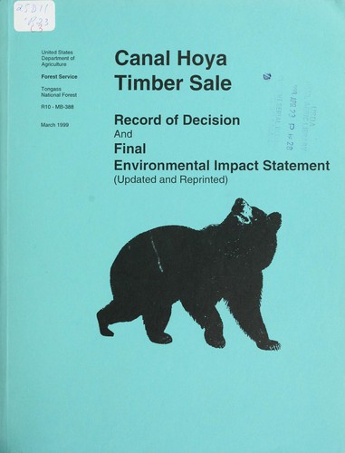 Canal Hoya timber sale