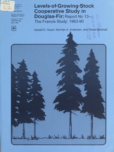 Levels-of-growing-stock cooperative study in Douglas-fir.