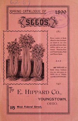 Spring catalogue of seeds