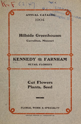 Annual catalog 1904