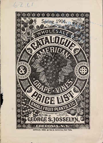 Wholesale catalogue & price list