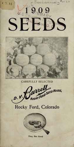 1909 seeds