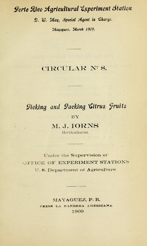 Picking and packing citrus fruits