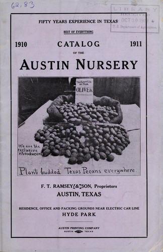 Catalogue of the Austin Nursery