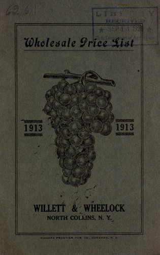 Wholesale price list