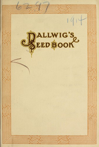 Dallwig's seed book