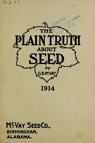 The plain truth about seed