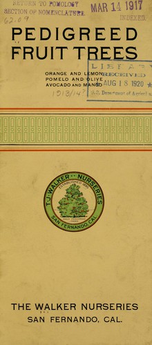 Pedigreed trees of citrus & tropical fruits